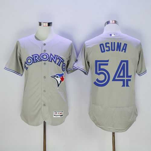 Toronto Blue Jays #54 Roberto Osuna Gray 2016 Flexbase Collection Stitched Jersey,We sell and wholesale Toronto Blue Jays #54 Roberto Osuna Gray 2016 Flexbase Collection Stitched Jersey on line form chian!